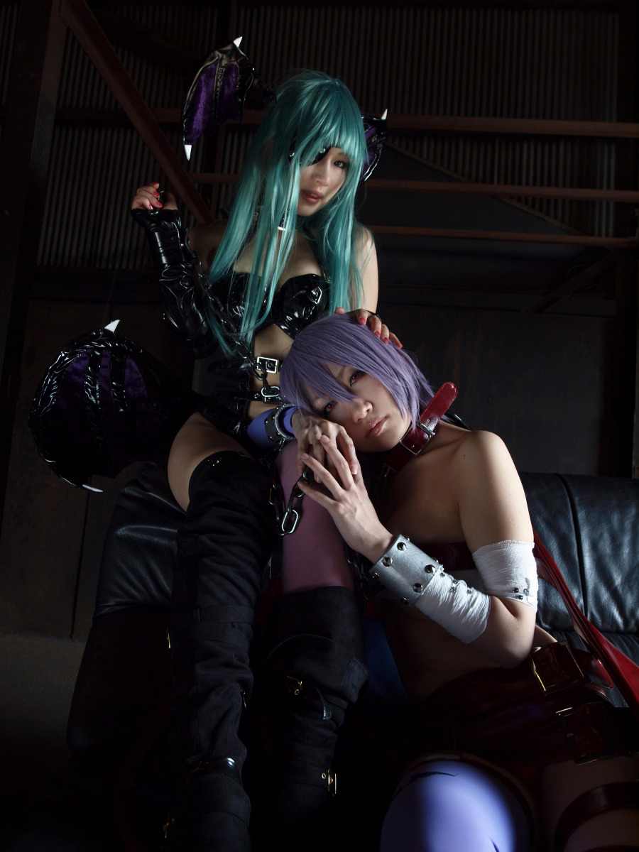 [Cosplay] sm女王乐趣 Darkstalkers Morrigan & Lilith